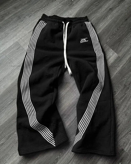 Y2k Embroidered Gray Casual Pants Camo Functional Tactical Functional Men's Women's Premium Jogging Drawstring Sweatpants