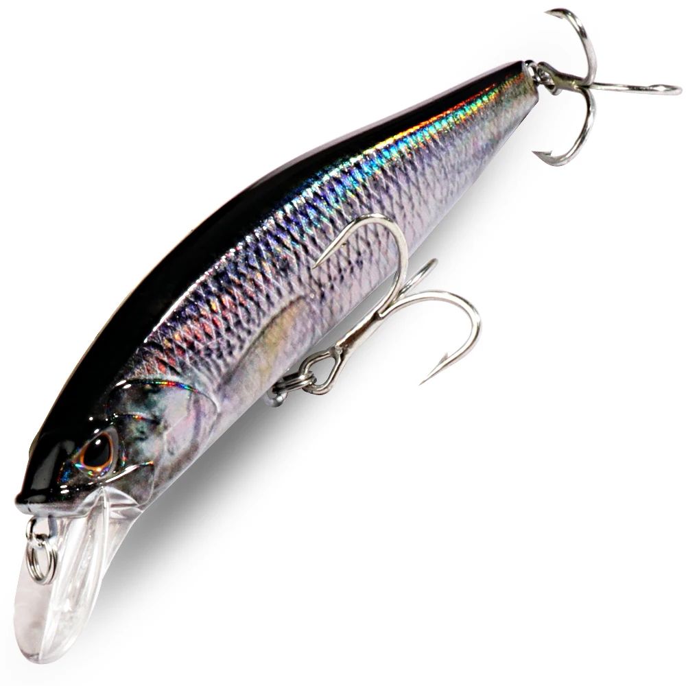 Sinking Minnow 19g Floating Jerkbait 15g Fishing Lure Treble Hooks Swimbait Pesca Popper Tackle Wobbler Crank Artificial Bait