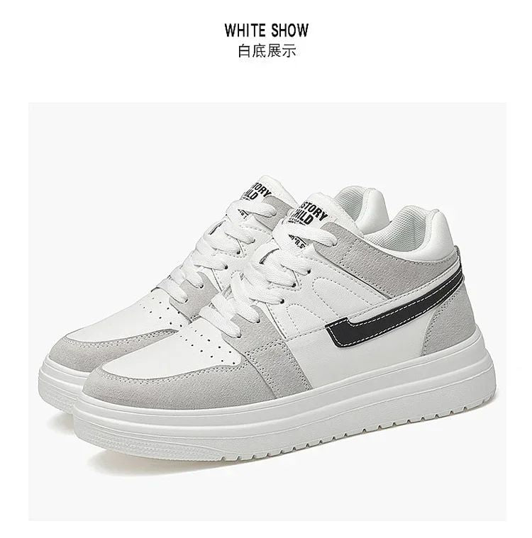 2025 Men Elevator Shoes heightening sneakers for men 6cm 8cm breathable height increased shoes for man sports shoes