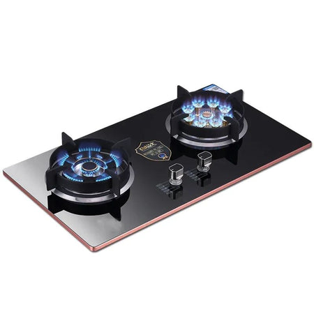 Home Electric Household Embedded Desktop Energy-Saving Induction Cooker Natural Gas Liquefied Gas Stove Double Stove Eye Tempere