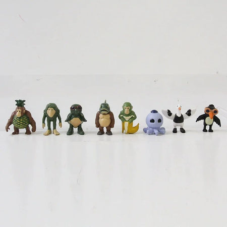 8/24Pcs Fun Italian Brainrot Action Figure Set Tung Tung Sahur Tralalero Tralala Bombardino Crocodilo Figures Model Toy Gifts