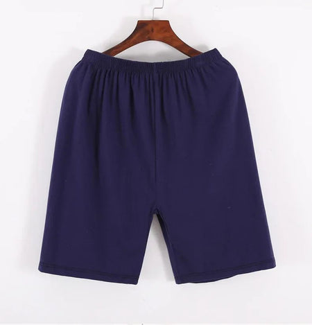 Summer Mens Lounge Pants Cotton Pajama Shorts Comfortable Male Clothes Sleepwear Thin Casual Sports Breeches 2024