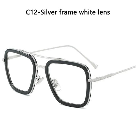 High Quality Iron Man Tony Stark Fishing Sunglasses Square Outdoor Sport Fishing Glasses Men Spider Eyewear Sports Sun Glasses
