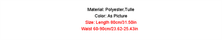 New Fairycore Lady ´s Fashionable Sexy Solid Color Mesh Skirt, Irregular Elastic Tulle Bubble Skirt, Daily Life and Vacation
