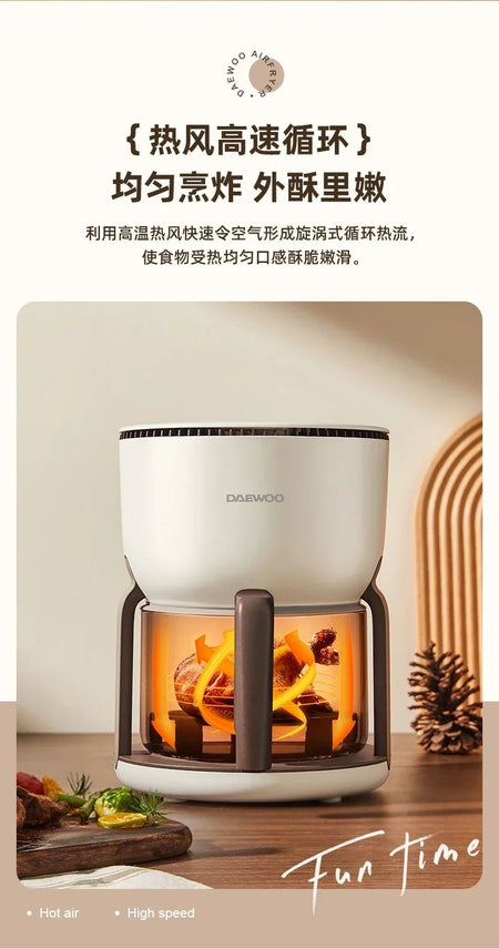 220V Upgrade Your Cooking Experience with Air Fryer: Smart, Multi-functional, and Convenient AM