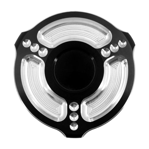 Motorcycle Black Chrome Fuel Gas Oil Cap Fuel Gas Tank Cover For Harley Sportster 883 1200 XL XR Iron Dyna Touring Softail FLHR