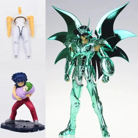 JM.MST Model Saint Seiya Myth Cloth EXM/EX Dragon Shiryu God V4 with Ikki Baby Shun Knights of The Zodiac Action Figure in Stock