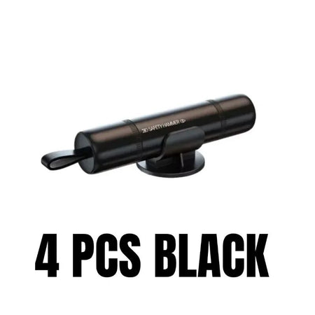 1/4 Pcs Car Safety Hammer 2 in 1 Emergency Glass Breaker Cut The Seat Belt Rescue Tool English Packing Car Accessories