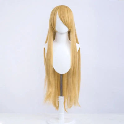 100cm Long Straight Cosplay Wig Anime Compatible Universal Omopinenet Heat Resistant Synthetic Hair Wigs + Wig Cap