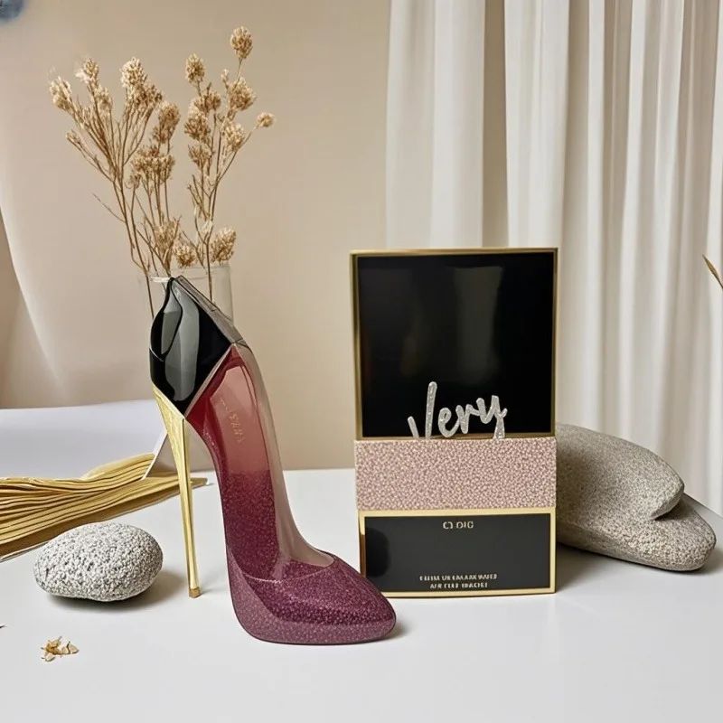 80ml Lasting Fragrance Sexy Spray Fashion Deodorant Perfume New Women's Luxury Floral Elegant High Heel Bottle Design