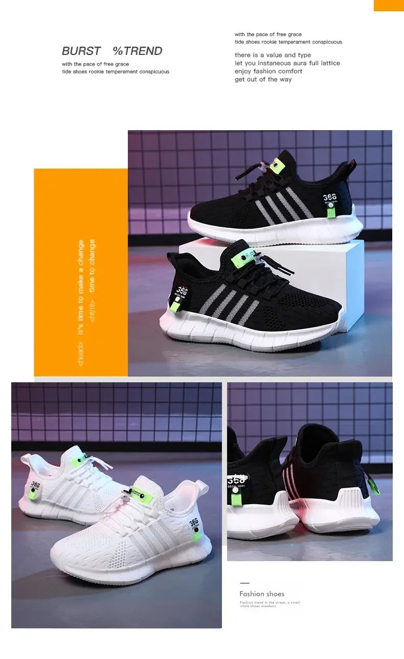 Shoes For Boy Breathable Kids Running Sneakers Lightweight Summer Shoes Casual Trainers Boy Size 27-38 Sportschuhe Kinder