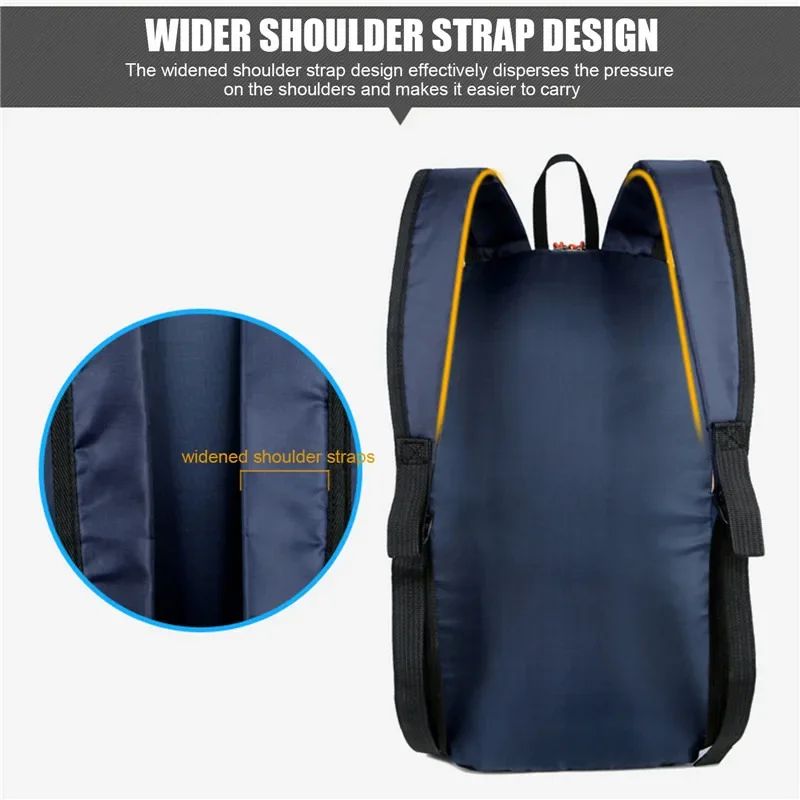 Unisex Backpack Camping Hiking Ultralight Folding Travel Daypack Bag 2023 Outdoor Mountaineering Sports Daypack for Men Women