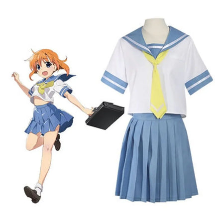Anime Higurashi When The Crying Cosplay Costume Ryugu Rena Daily Sailor Clothes Halloween Carnival Party Suit