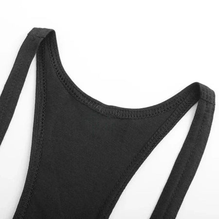 Fitness Workout Shirt Men, Muscle Gym Stringer Vest, Bodybuilding Singlet, Fashion Breathable Durable Sleeveless Tank Top