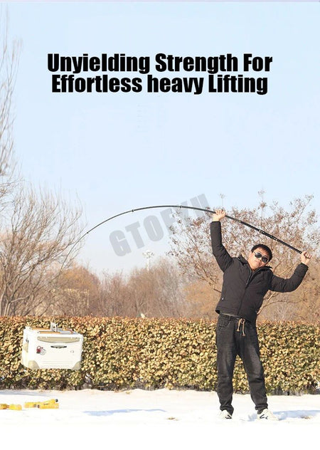 2.1m-4.5m Telescopic Fishing Rod  Travel Surf Rod Spinning Power 10-250g Distance Throwing Pole High Carbon Baitcasting Rod