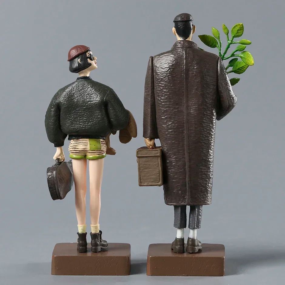 2-pack The Professional Leon Mathilda Figure Figurine Collection Model Doll Toy 14-16cm