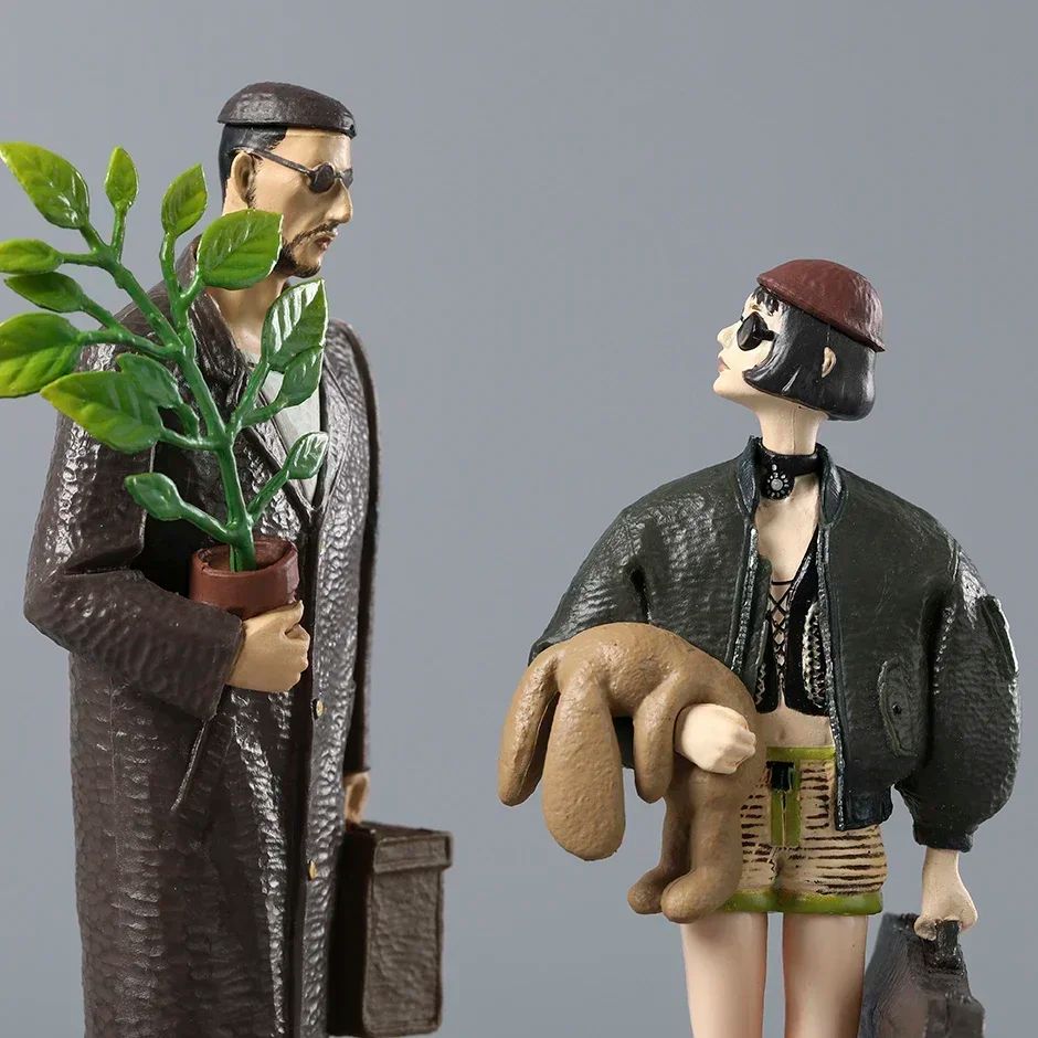 2-pack The Professional Leon Mathilda Figure Figurine Collection Model Doll Toy 14-16cm