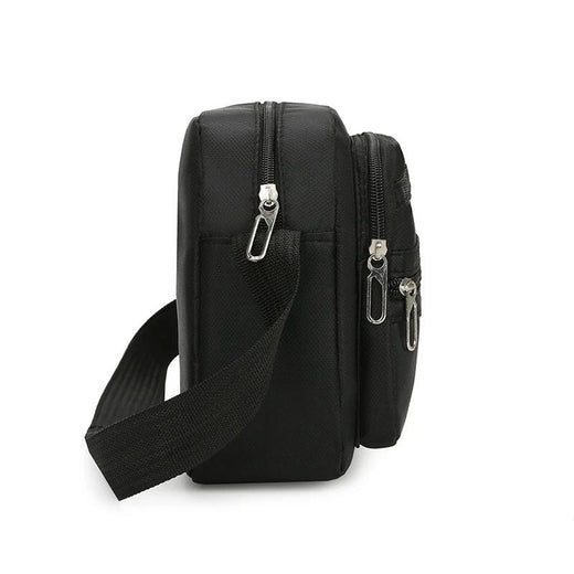 Large Capacity Men's Bag Single Shoulder Bag Waterproof And Wear-resistant Backpack Multiple Pockets For Business Business