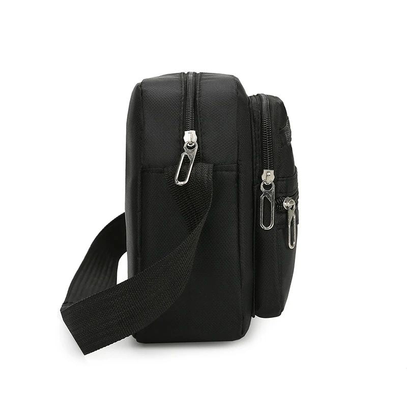 Large Capacity Men's Bag Single Shoulder Bag Waterproof And Wear-resistant Backpack Multiple Pockets For Business Business