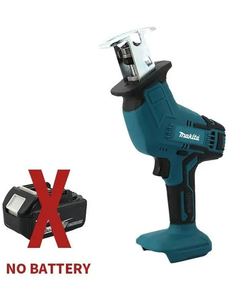 Makita-Brushless Cordless Reciprocating Saw, Electric Power Tool, Portable, Wood, Metal Pipe, Cutting Chain Saw, 18V, ML-505