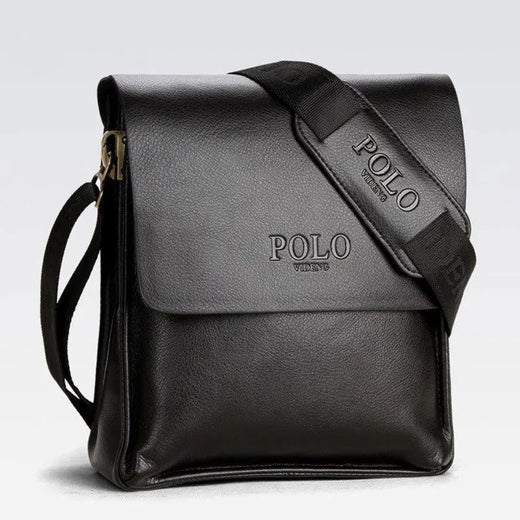 The Leisure Business Single Shoulder Bag Polo Vertical Bag Man Trend Inclined Shoulder Bag Vertical and Horizontal Styles