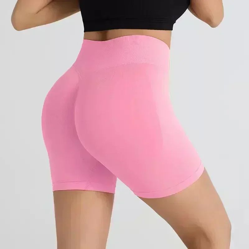 Oner Active Effortless Seamless Shorts Yoga Shorts Women Silicone Printed Sport Shorts Low Ribbed Band Scrunch Butt Shorts