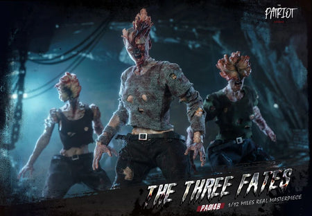 In Stock Patriot The Last of Us Clicker Three Destiny Zombie 1/12 Cloth Robe Action Figure Toy Gift Series Collection