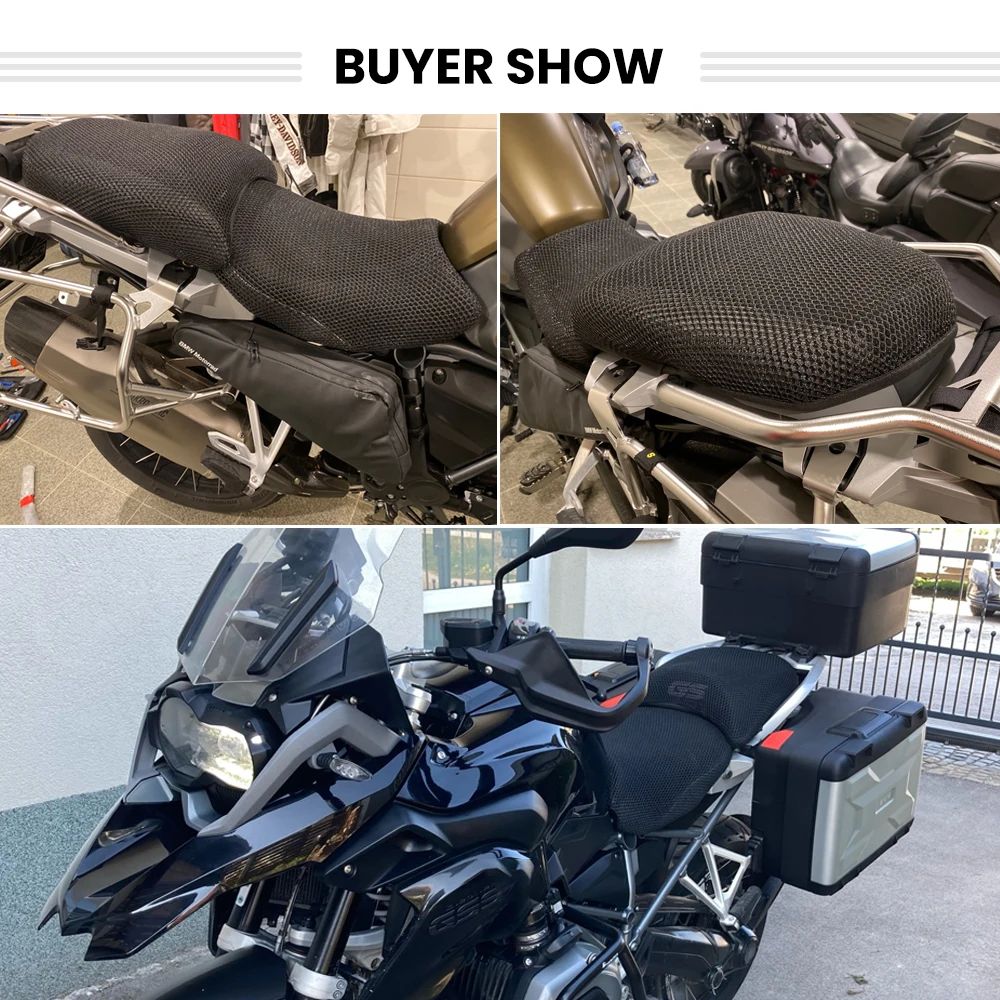 2004-2023 For BMW R1200GS R1250GS LC Adventure R 1250 GS 1200 Rally ADV Motorcycle Cool Seat Cover rear and front seats