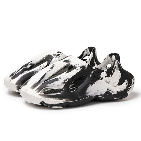 Adult EVA Sandals Injection Molded Men's and Women's Casual Beach Shoes Soft and Non Slip Slippers 36-47