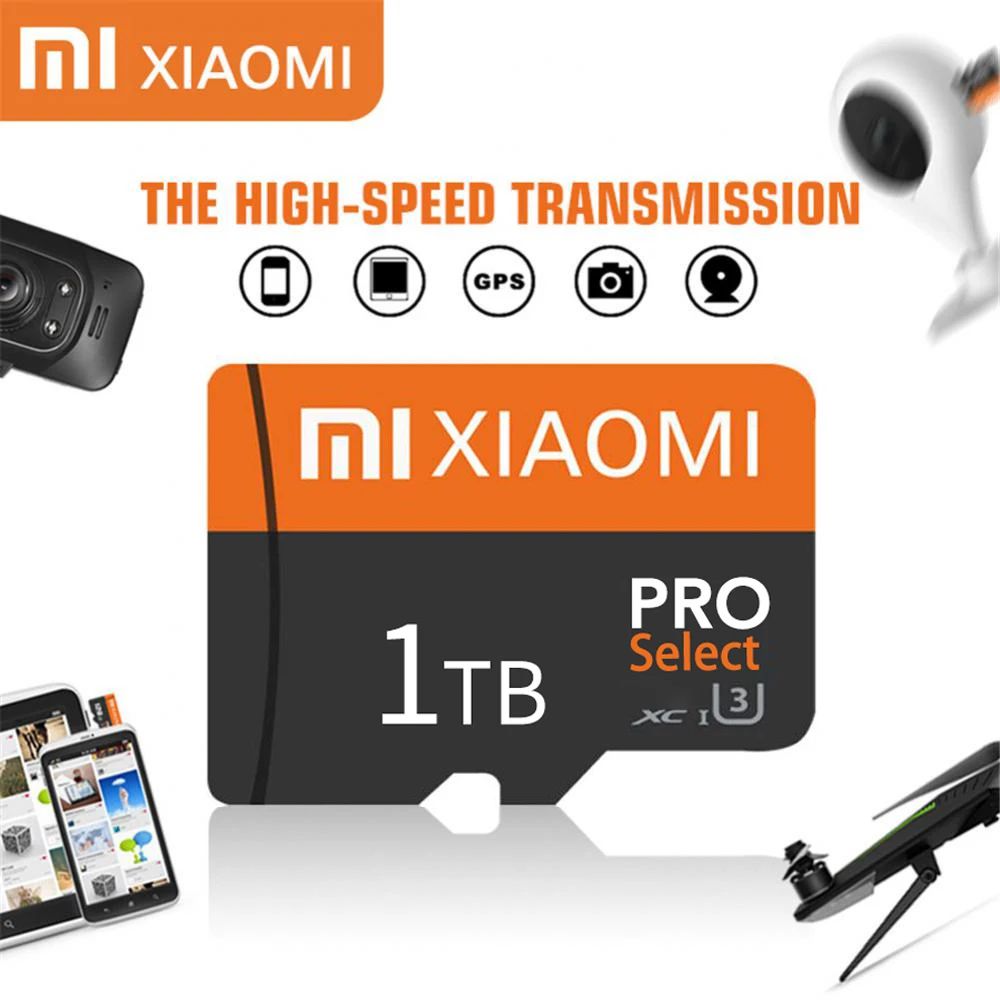 Xiaomi Real Capacity Micro TF SD Card 1TB 512GB 256GB Memory Card High Speed Cartao De Memoria 128GB For Sony Lenovo Nintendo