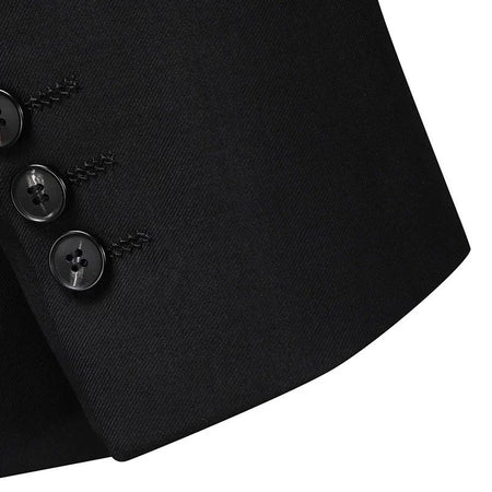 Suit 8XL (Blazer + Trousers) Men Korean Version of The Youth Elegant Fashion Simple Casual Gentleman Best Man Suit 2 Piece Suit