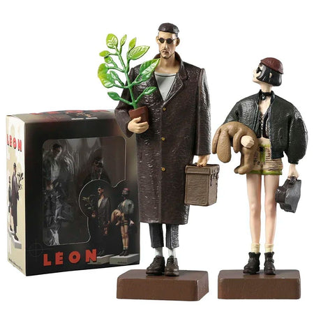 2-pack The Professional Leon Mathilda Figure Figurine Collection Model Doll Toy 14-16cm