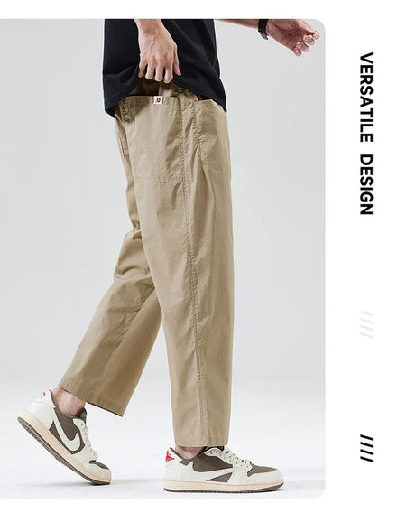 Cleanfit American Style Outdoor Sports Men's Casual Pants Nine Points Loose Mesh Comfortable Fashionable High-End Feeling