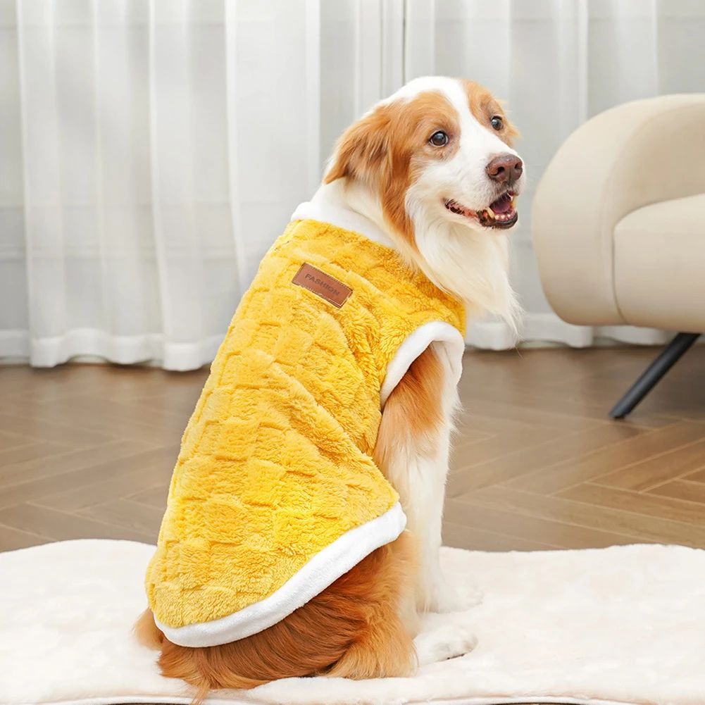 Pet Accessories Winter Dog Clothes for Dogs S-6XL Warm Dogs Coat Schnauzer Pug Clothing Sweatshirts Casual Dog Cat Clothing