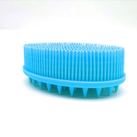 Silicone Body Brush Baby Shower Body Wash Sponge Dry Massage Bath Towel for BodyBas Body Wash Scrubber Brush Bath Back Scrubber