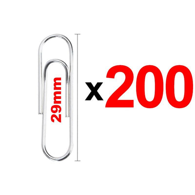 Silver Paper Clips Office Supplies Paperclips Large File Bookmark Stainless Steel Paper Clip Organizer School Office Stationery