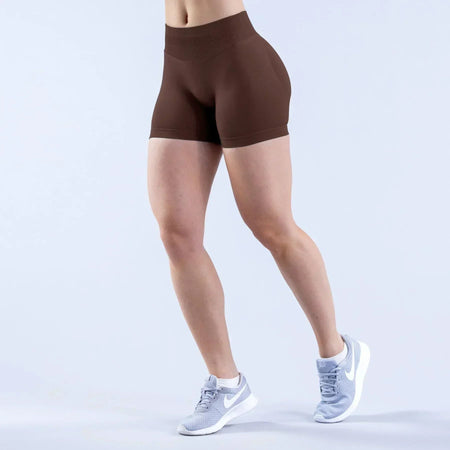 Summer High Waisted Yoga Shorts Fashionable and Sexy Running Fitness Pants Solid Color Yoga Leggings Customizable labels