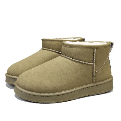 Mens Shoes Classic Top Quality Suede Leather Ankle Boots 2025 Winter Snow Boots for Men New Fashion Australia Boots 36-45