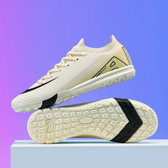 New Men Training Boys Football Boots Adult Outdoor Sport Soccer Shoes Cleats Long Spikes Non Slip Breathable Match Comfortable