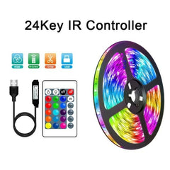 RGB Led Strip Lights 1m-30m Music Sync APP Control Led Lights Flexible Ribbon Luces Led Tape for Room Party Decor TV Backlight