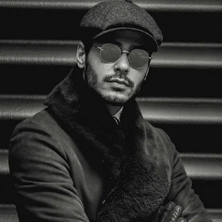 Classic Hat for Men Caps Vintage Retro Tweed Peaky Blinders Beret Hat Flat Peaked Cap Street Hats for Women Men
