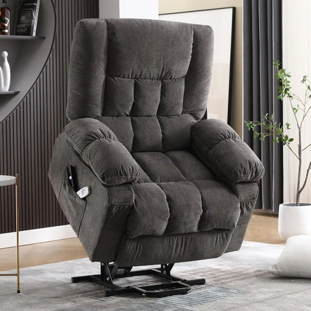 Power Lift Recliner Chair Recliners for Elderly with Heat and Massage Recliner Chair for Living Room with Infinite Position