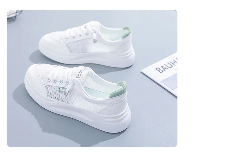 2024 White Tennis Athletic Woman Running Shoes Female Casual Sneaker Sports Comfortable Trend Loafers Skateboard Summer Leather