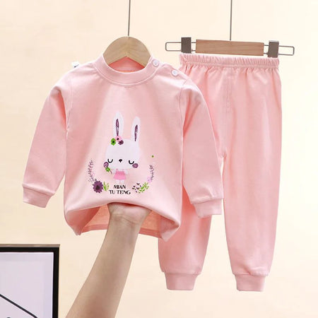 Animal Sleepwear Children Pajamas Sets Unisex Kids Autumn Clothing Durable Soft Warm Comfort Baby Fall Clothes Cartoon