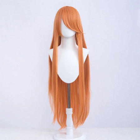 100cm Long Straight Cosplay Wig Anime Compatible Universal Omopinenet Heat Resistant Synthetic Hair Wigs + Wig Cap
