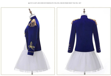 Men Stage Couple Costumes Photo Military Dress Suit Navy Men's and Women's Military Band Uniform Sailor Suit Spring and Autumn