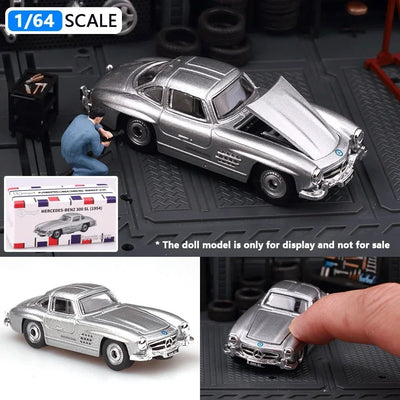 Bburago 1:64 Porsche 911 Gt2 Lamborghini Ferrari SP3 812 1959 Cadillac Miniature Alloy Diecast Car Model Collection Toy Gifts