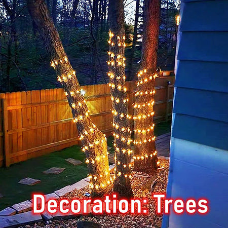 USB String Lights 8 Function Remote Control LED Fairy Lights Christmas Garland for New Year Wedding Party Tree Garden Decoration