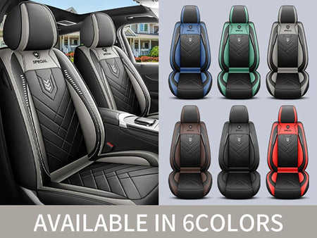 Car Seat Cushion Four Seasons Universal Artificial Leather Seat Cover 2026 Newly Upgraded Waterproof Seat Cover car accessories
