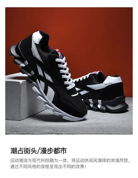 Brand Trend Size 46 47 48 Men's Wear-resistant Cushioning Thick-soled Fitness Sneakers Outdoor Breathable Running Shoes for Men
